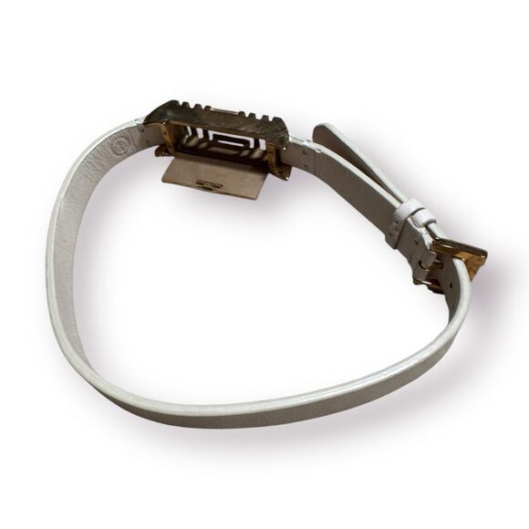 Tory Burch Light White Oak & Rose Gold‎ Fitbit Fret Double Wrap Bracelet - Picture 4 of 7